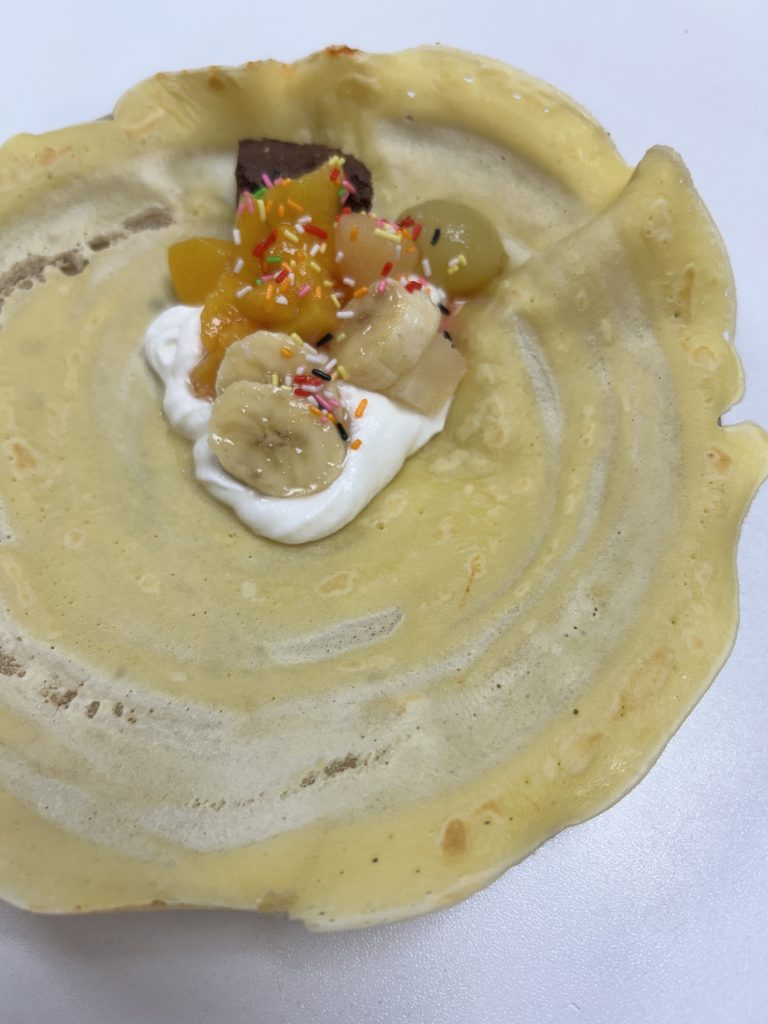 手作りクレープパーティー！